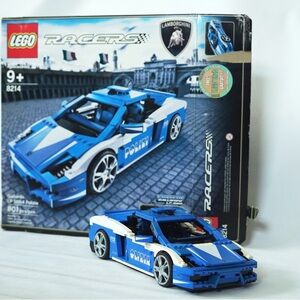 LEGO Racers: Lamborghini Gallardo Polizia (8214) RARE Retired LEGO set